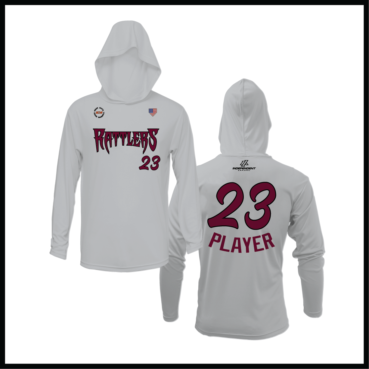 WBYB Fall '25 Rattlers Lightweight Hoodie