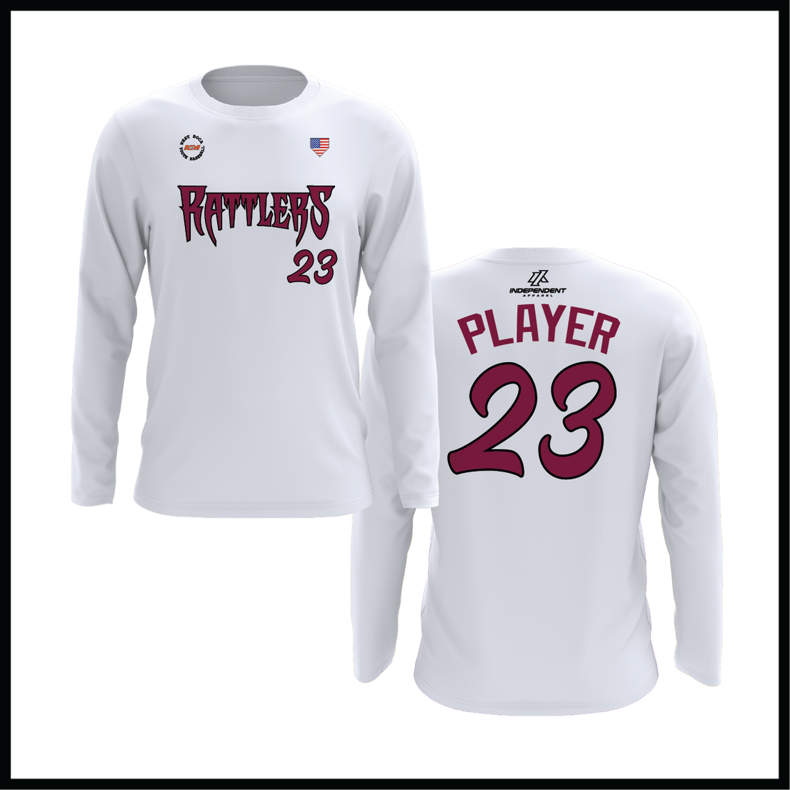 WBYB Fall '25 Rattlers Long Sleeve Shirt