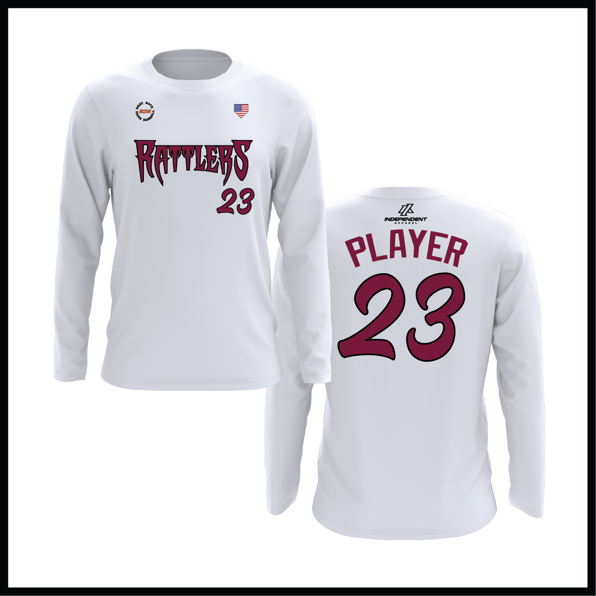 WBYB Fall '25 Rattlers Long Sleeve Shirt