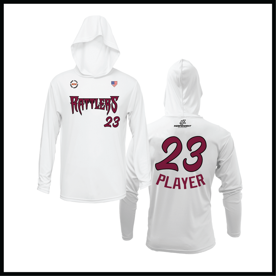 WBYB Fall '25 Rattlers Lightweight Hoodie