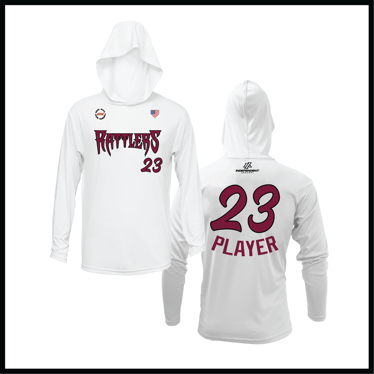 WBYB Fall '25 Rattlers Lightweight Hoodie