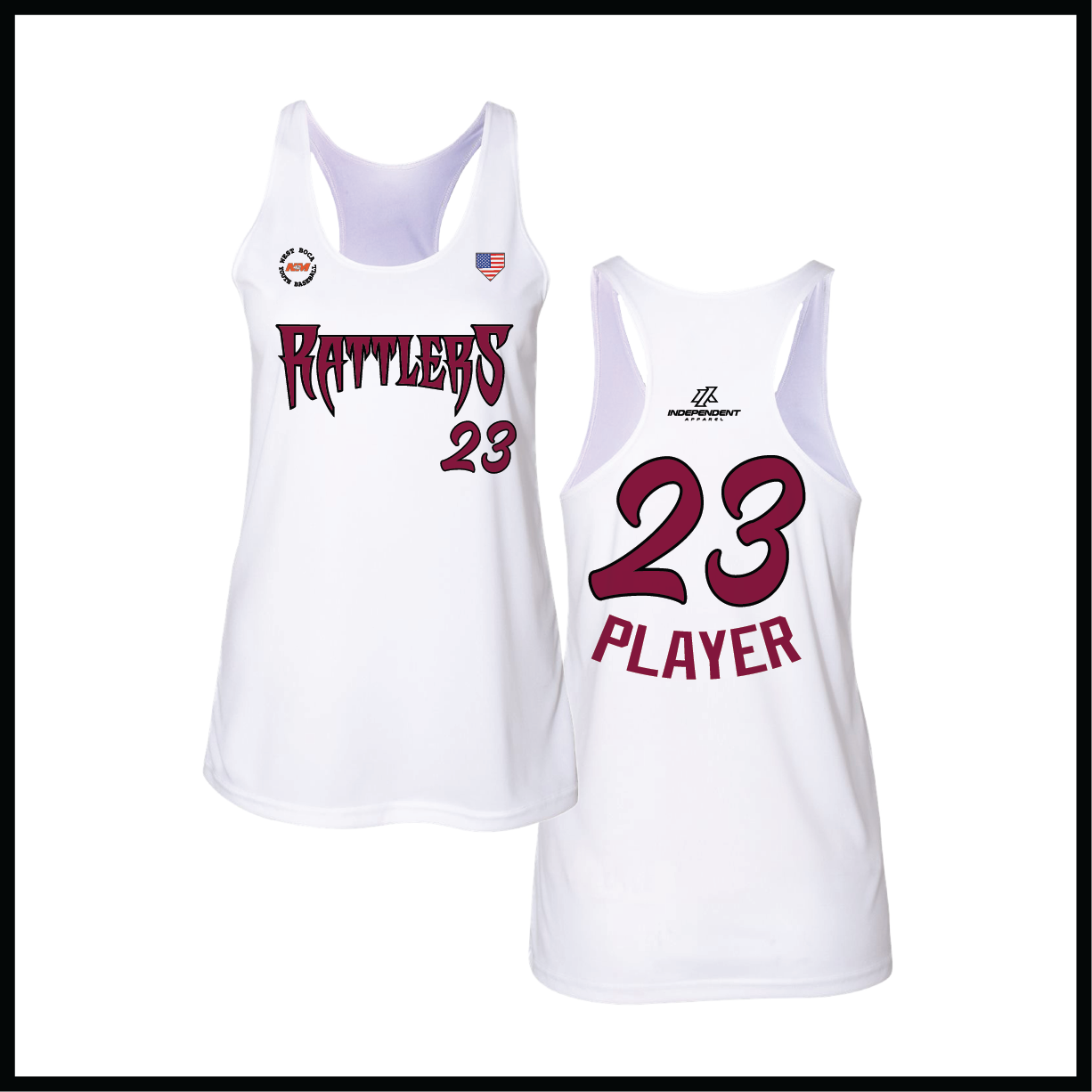 WBYB Fall '25 Rattlers Women’s Tank Top