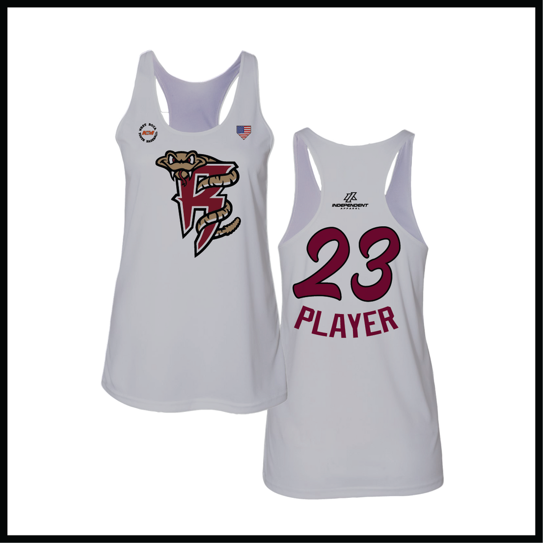 WBYB Fall '25 Rattlers Mascot Women’s Tank Top