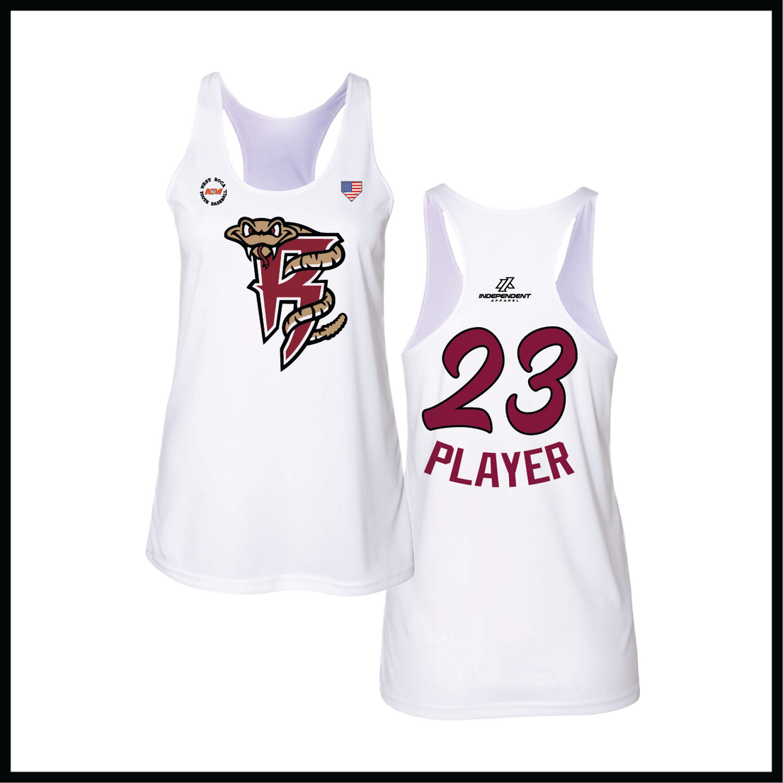 WBYB Fall '25 Rattlers Mascot Women’s Tank Top