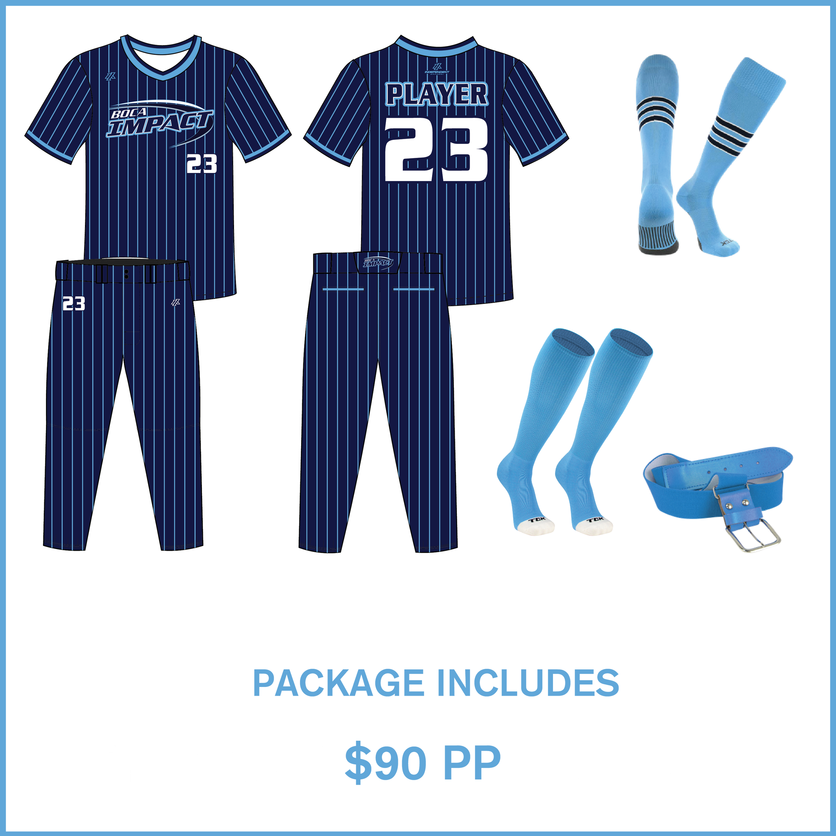 Ray 12U Fall 2026 Returning Player Package