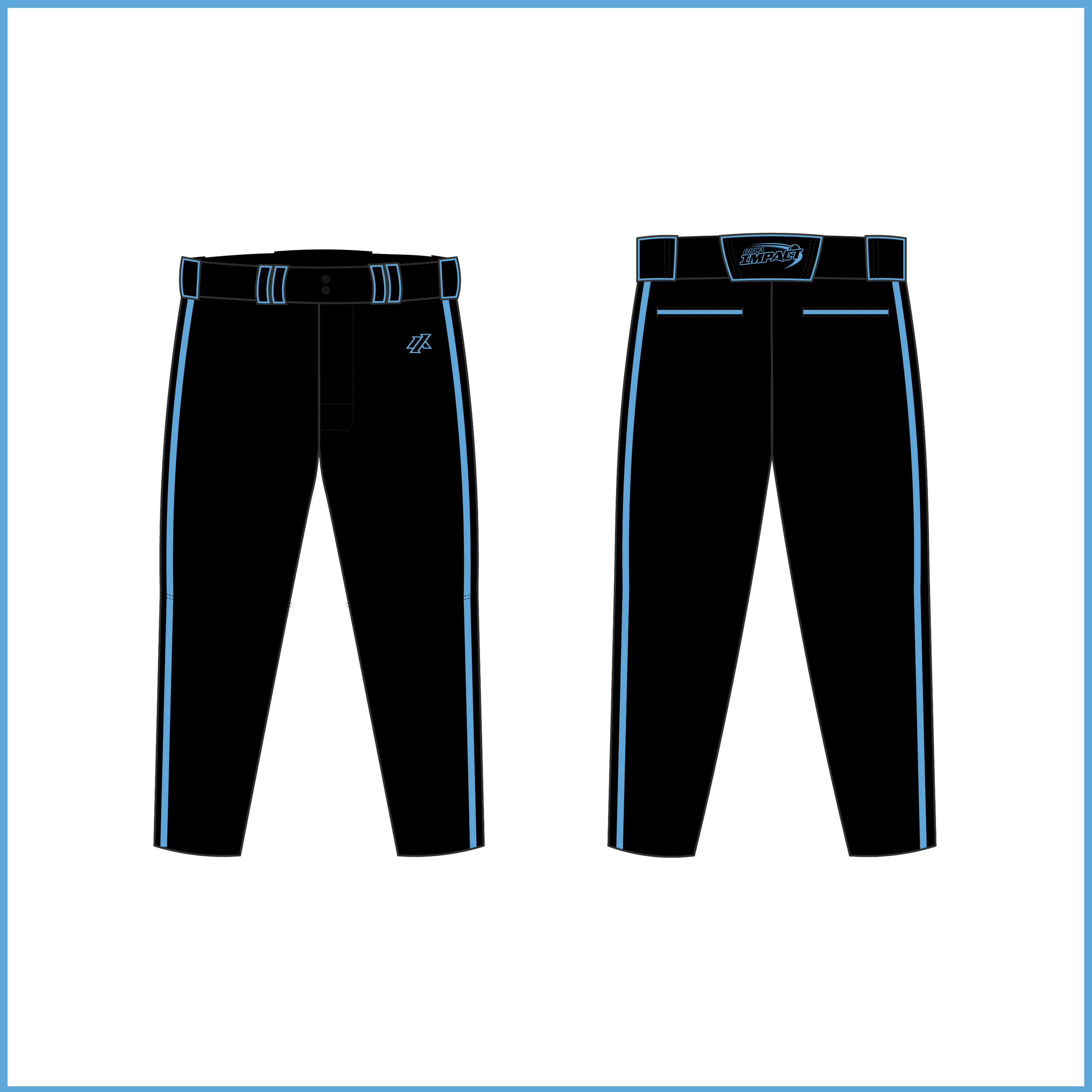 Ray 12U Black Knickers