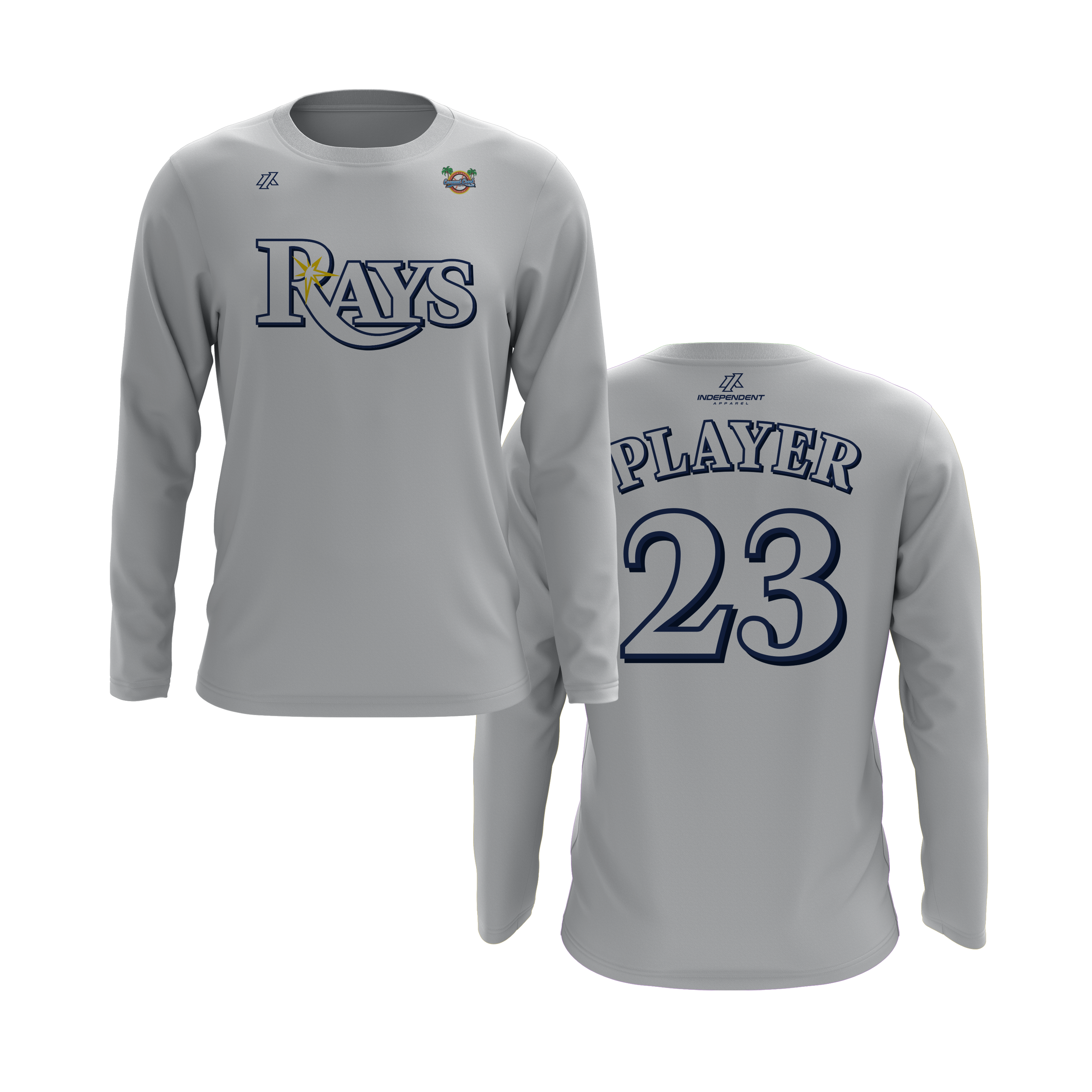 CCLL Rays Logo Long Sleeve Shirt