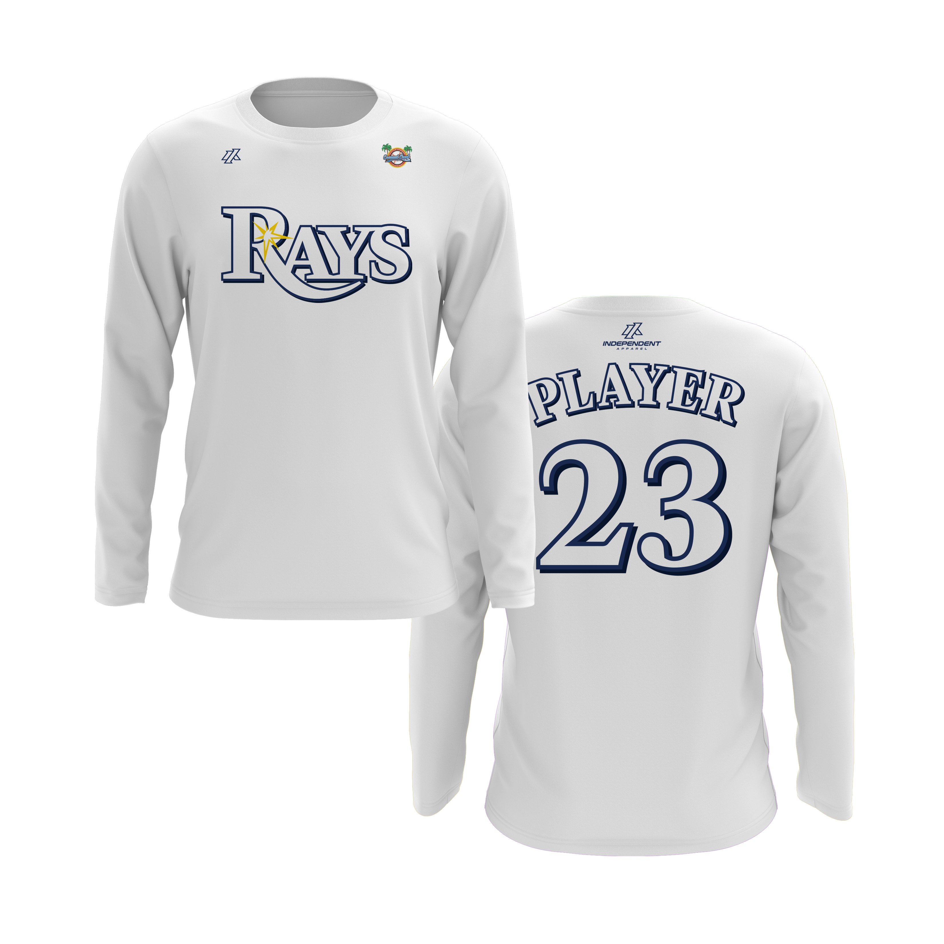 CCLL Rays Logo Long Sleeve Shirt