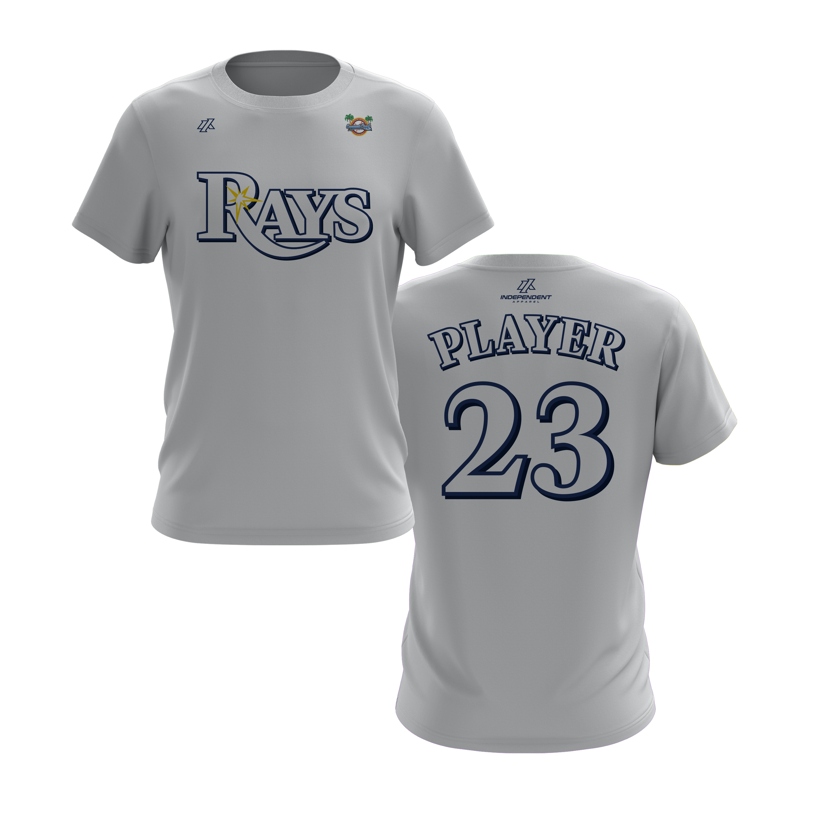 CCLL Rays Logo Short Sleeve Shirt