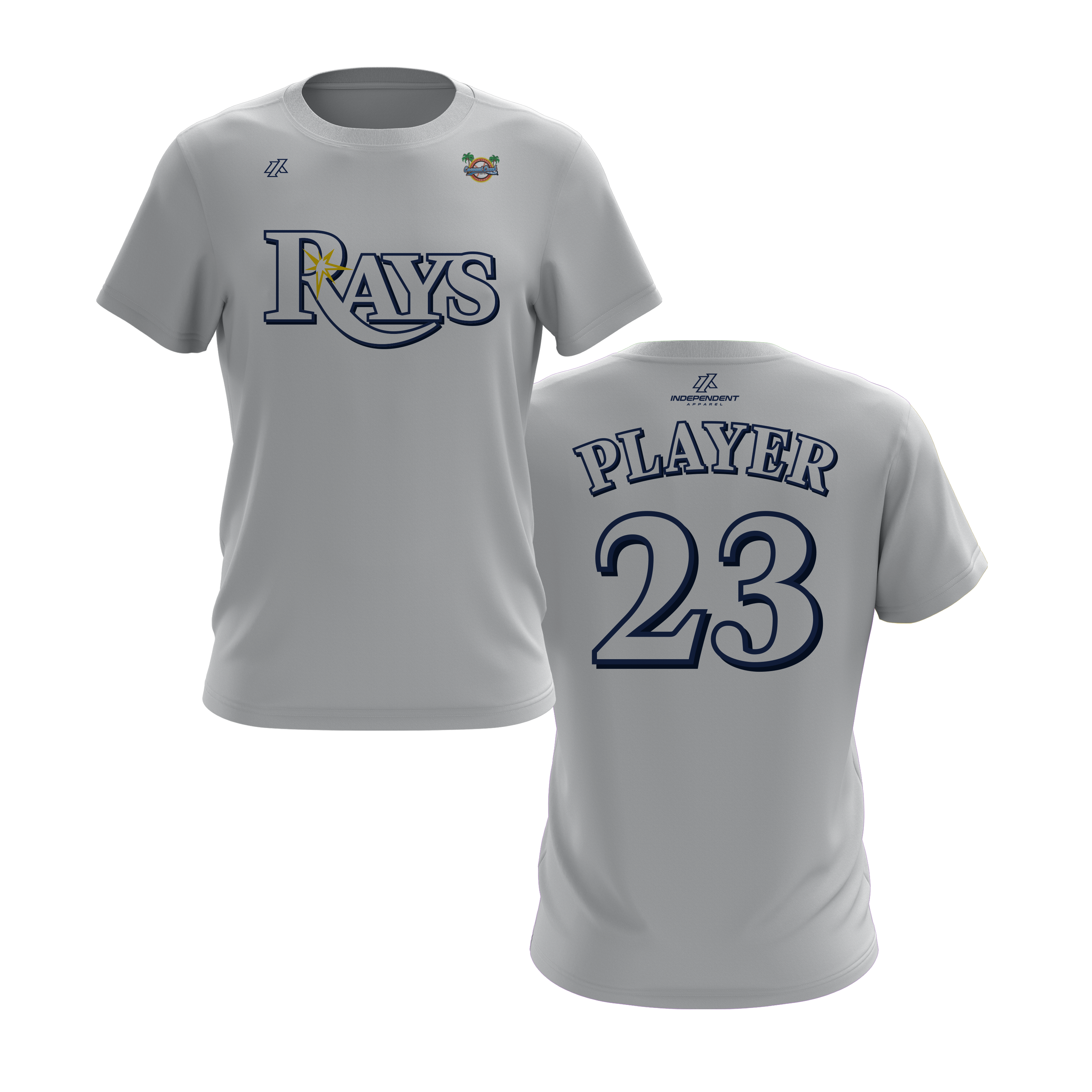 CCLL Rays Logo Short Sleeve Shirt
