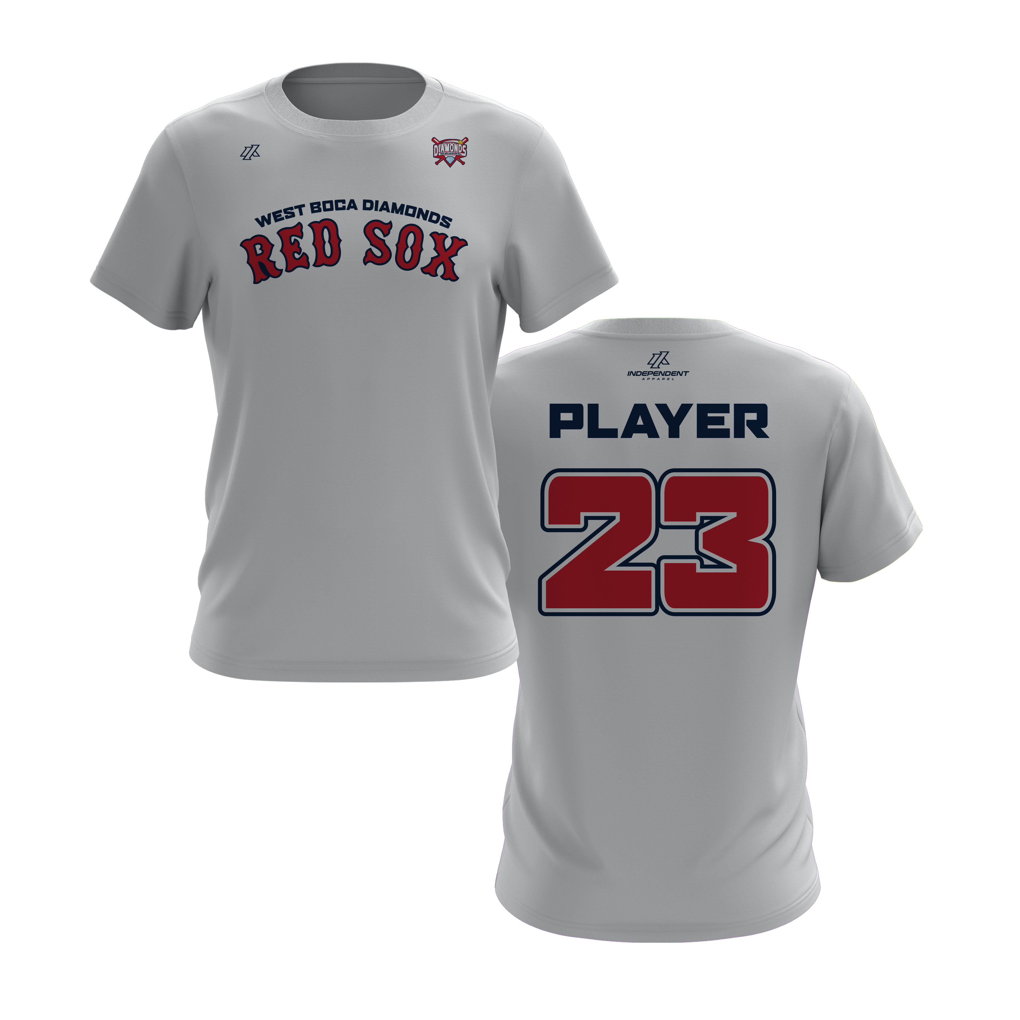 WBD Red Sox Logo Short Sleeve Shirt