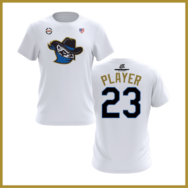 WBYB Fall '25 River Bandits Mascot Short Sleeve Shirt