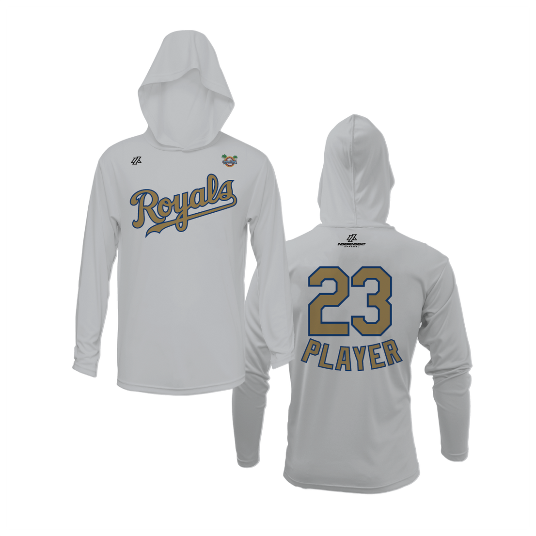 CCLL Royals Logo Lightweight Hoodie