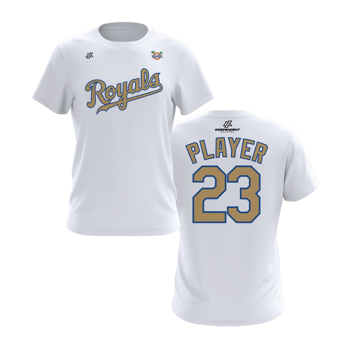CCLL Royals Logo Short Sleeve Shirt