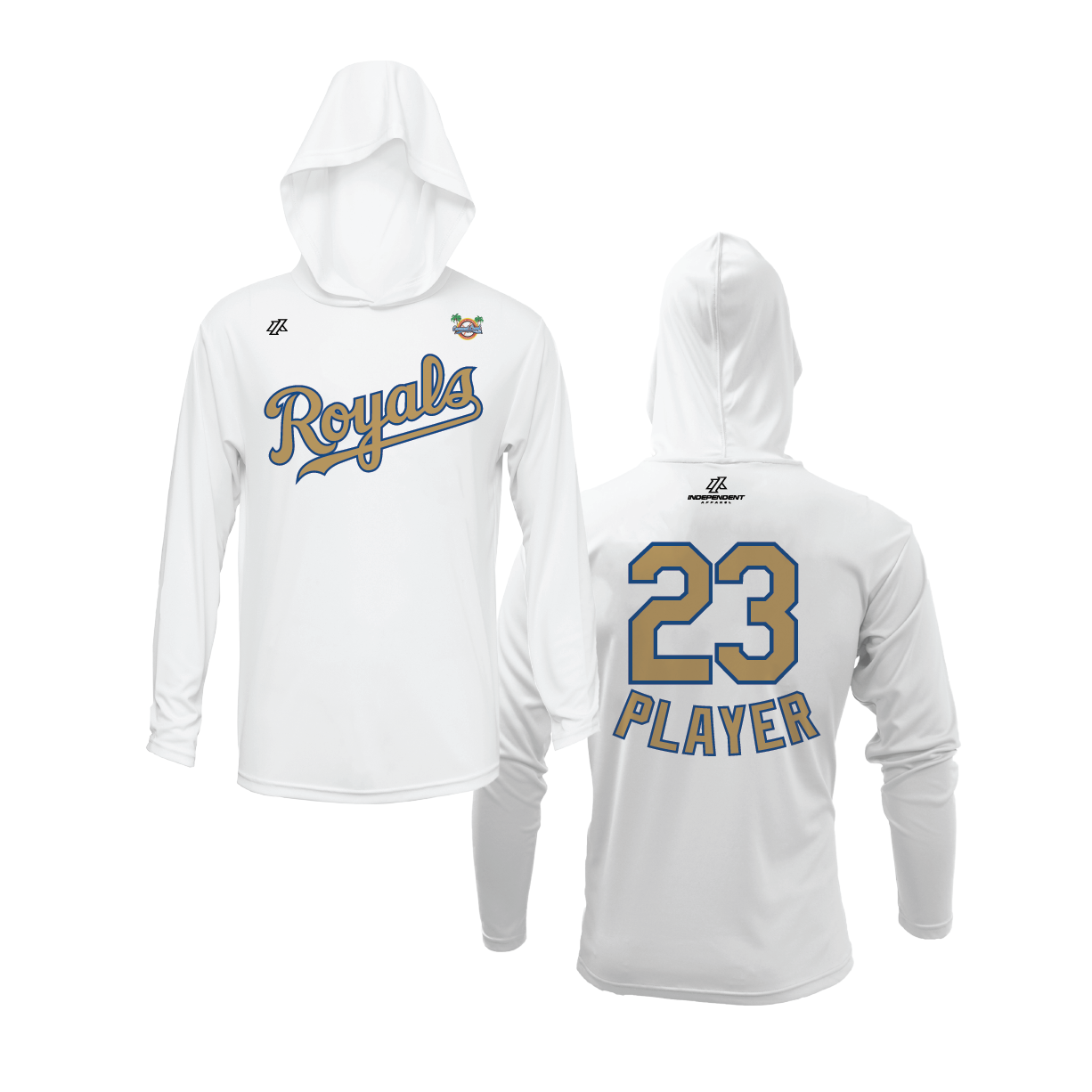 CCLL Royals Logo Lightweight Hoodie