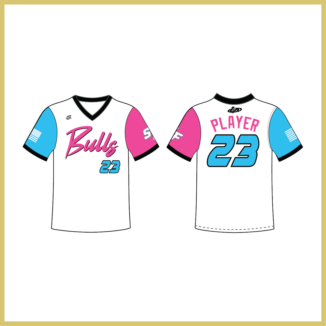 SF Bulls Spring 2026 Vice V-Neck Jersey (3-4 Week Turnaround Time)