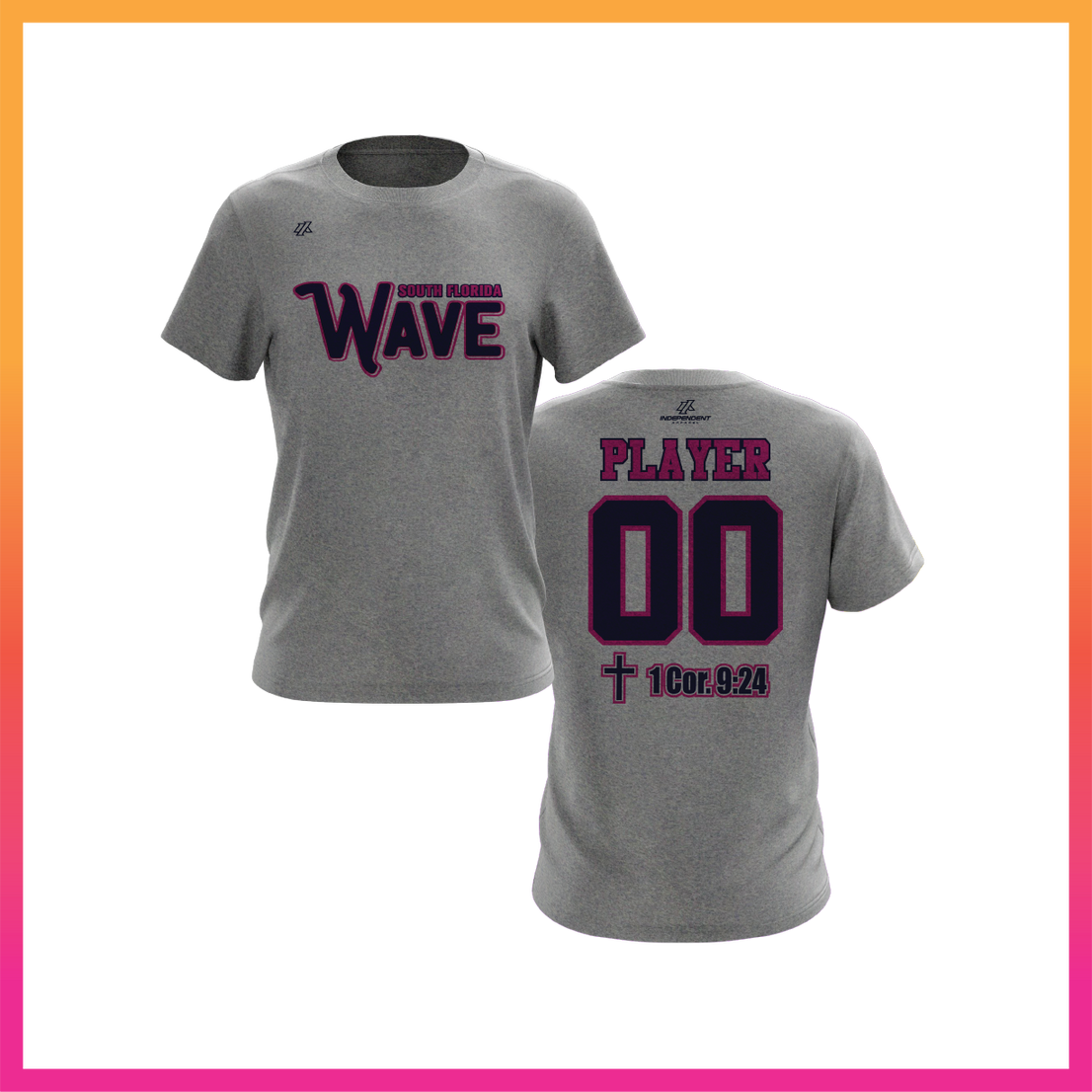 SF Wave Heather Grey Practice Shirt