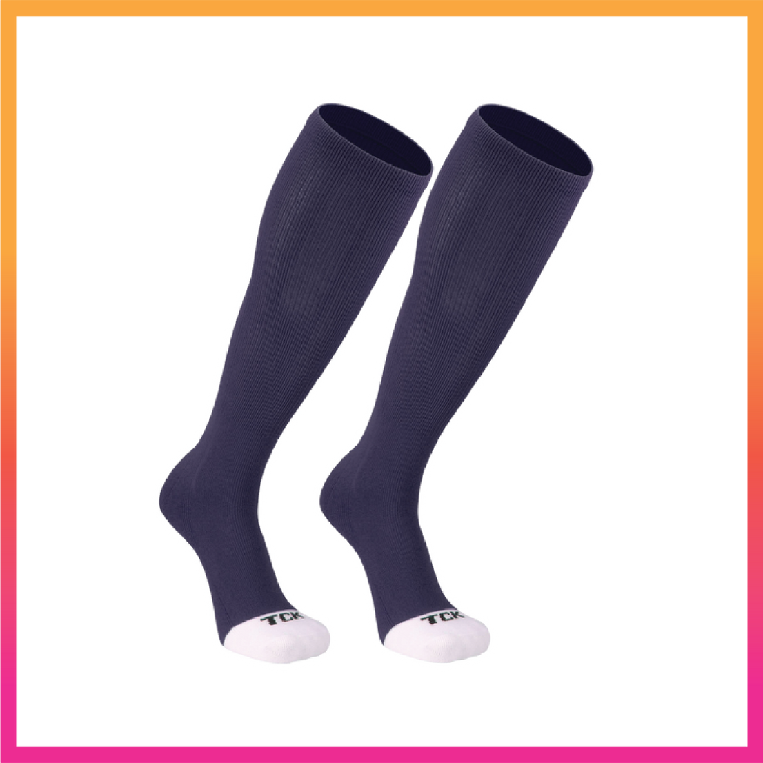 SF Wave Navy Socks