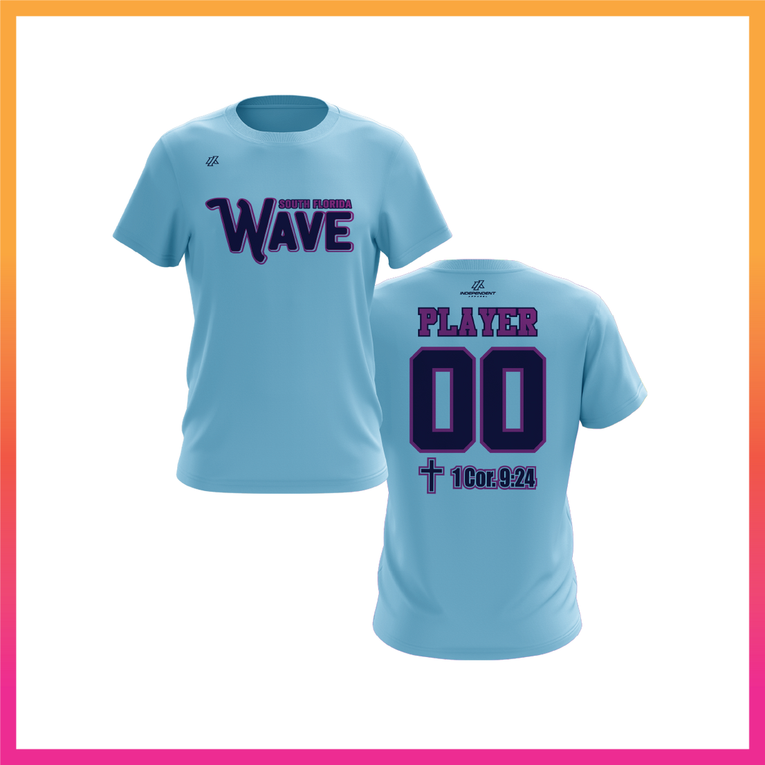 SF Wave Light Blue Practice Shirt
