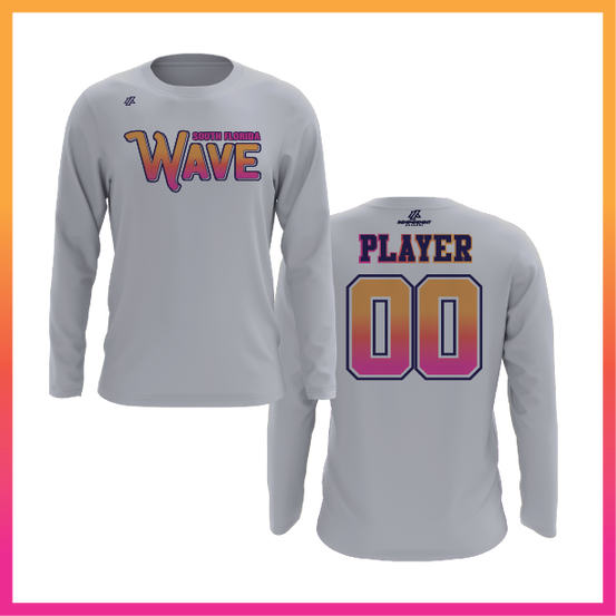 SF Wave Logo Long Sleeve Shirt