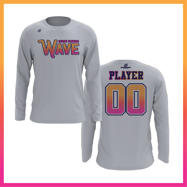 SF Wave Logo Long Sleeve Shirt