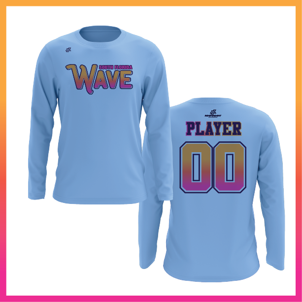 SF Wave Logo Long Sleeve Shirt