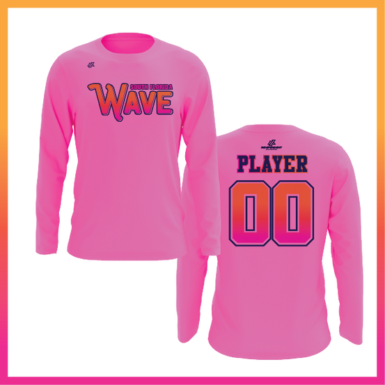 SF Wave Logo Long Sleeve Shirt
