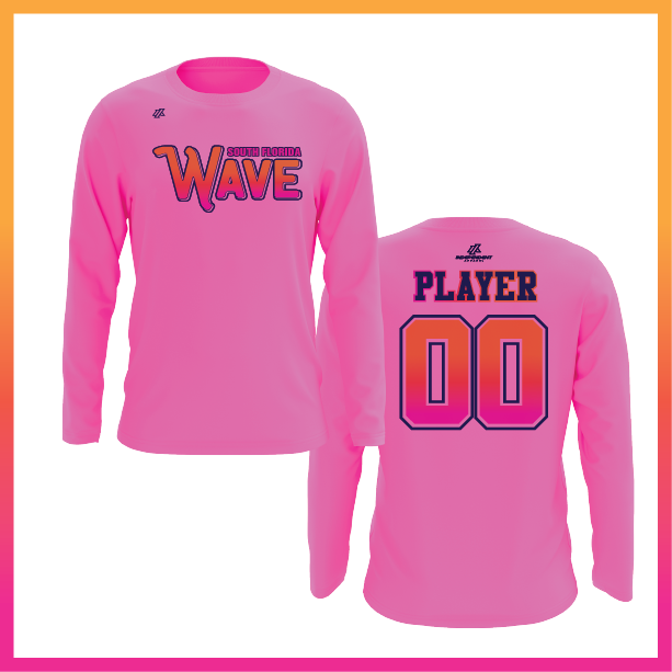 SF Wave Logo Long Sleeve Shirt