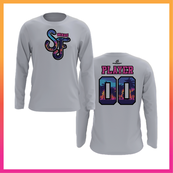 SF Stacked Logo Long Sleeve Shirt
