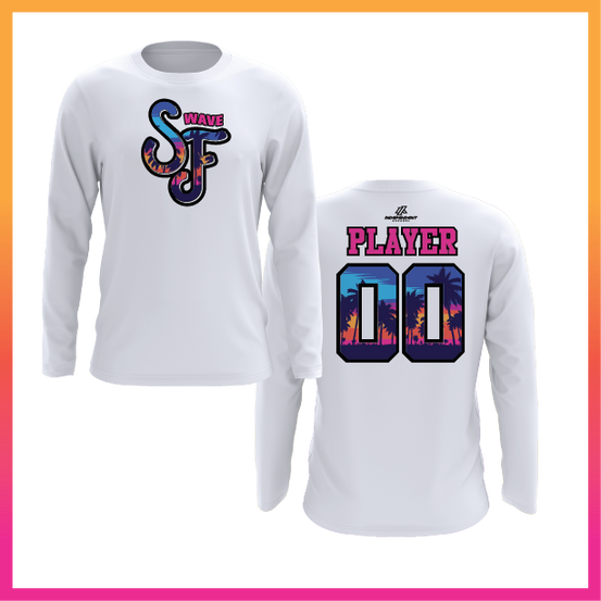 SF Stacked Logo Long Sleeve Shirt