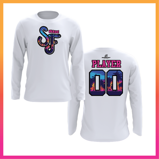 SF Stacked Logo Long Sleeve Shirt
