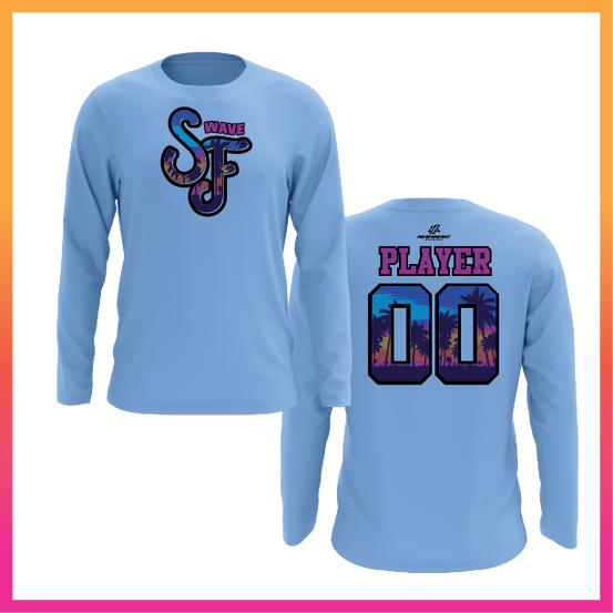 SF Stacked Logo Long Sleeve Shirt