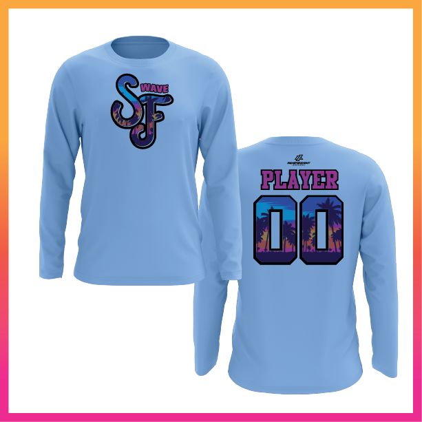 SF Stacked Logo Long Sleeve Shirt