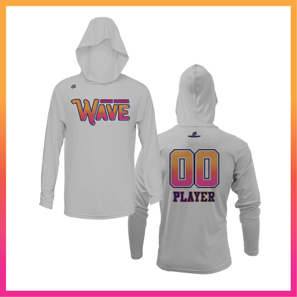 SF Wave Logo Lightweight Hoodie