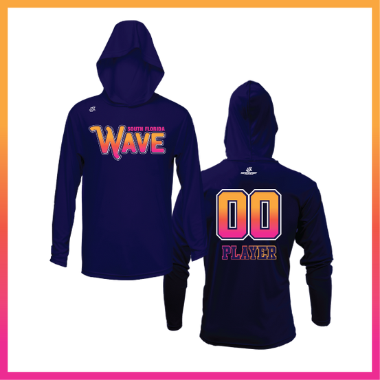 SF Wave Logo Lightweight Hoodie