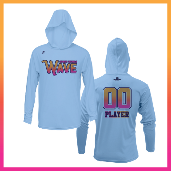 SF Wave Logo Lightweight Hoodie