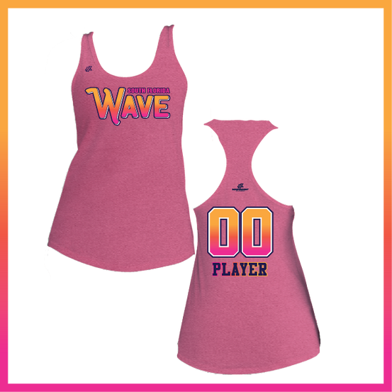 SF Wave Logo Women's Poly/Cotton Tank Top