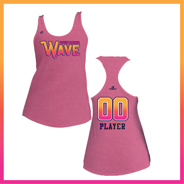 SF Wave Logo Women's Poly/Cotton Tank Top