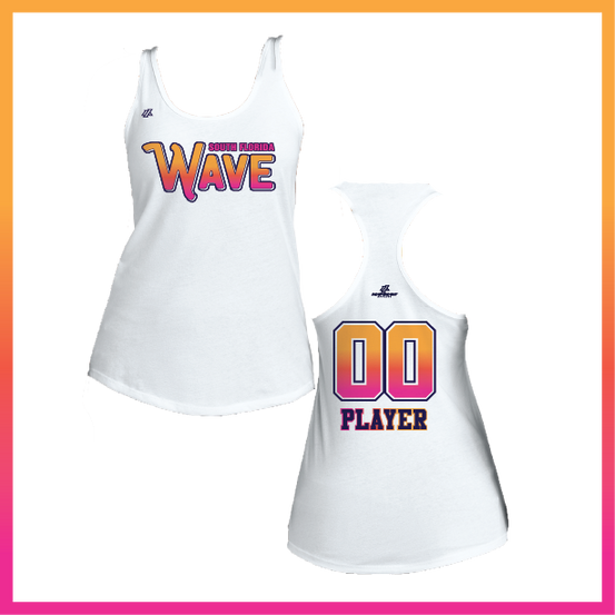SF Wave Logo Women's Poly/Cotton Tank Top