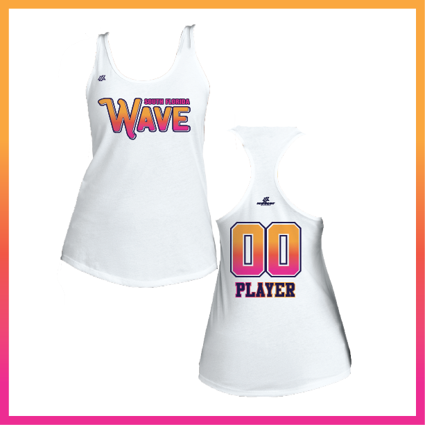 SF Wave Logo Women's Poly/Cotton Tank Top