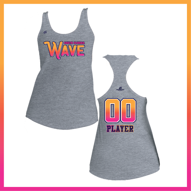 SF Wave Logo Women's Poly/Cotton Tank Top