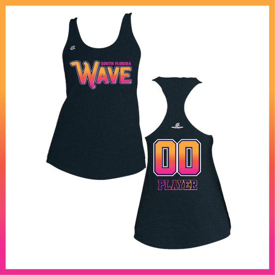 SF Wave Logo Women's Poly/Cotton Tank Top