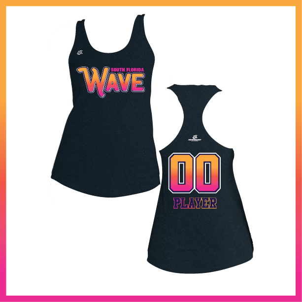 SF Wave Logo Women's Poly/Cotton Tank Top