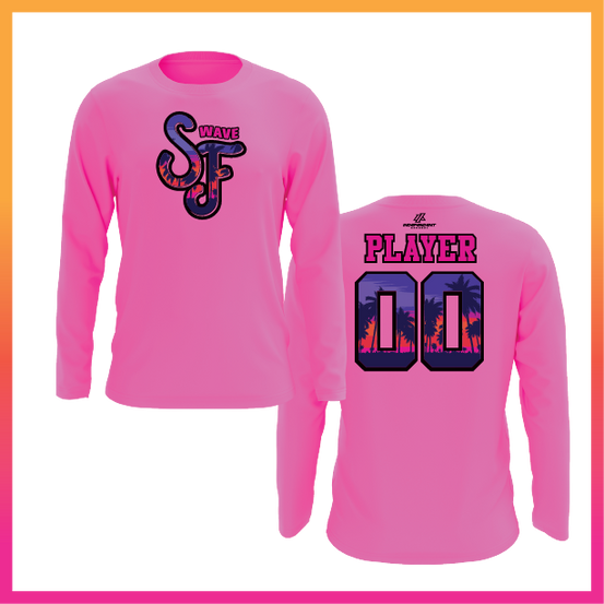 SF Stacked Logo Long Sleeve Shirt