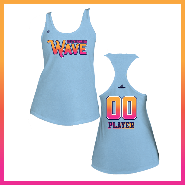 SF Wave Logo Women's Poly/Cotton Tank Top