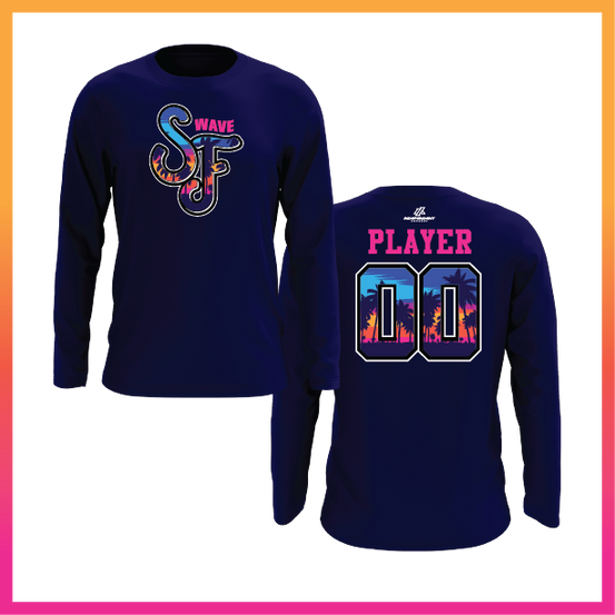 SF Stacked Logo Long Sleeve Shirt