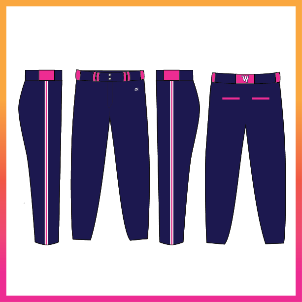 SF Wave Navy Pants/Knickers (3-4 Week Turnaround Time)