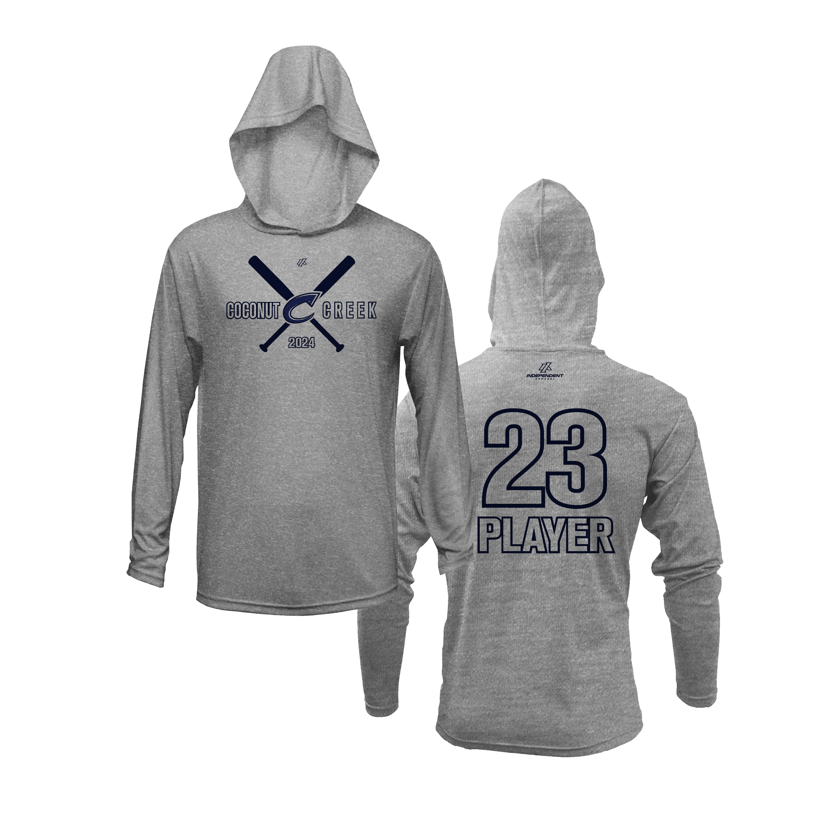 CCLL T-Ball Navy Lightweight Hoodie