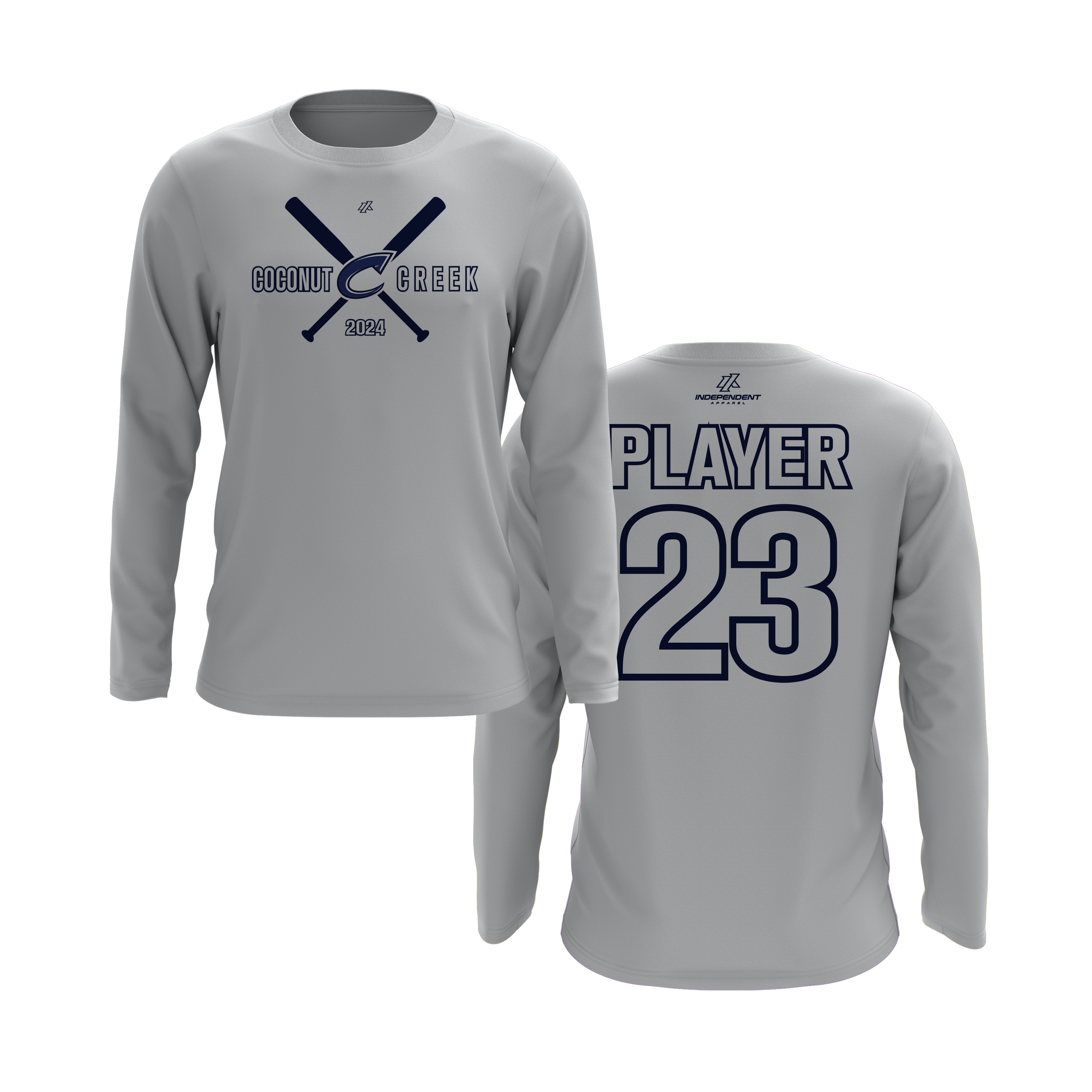 CCLL T-Ball Navy Long Sleeve Shirt