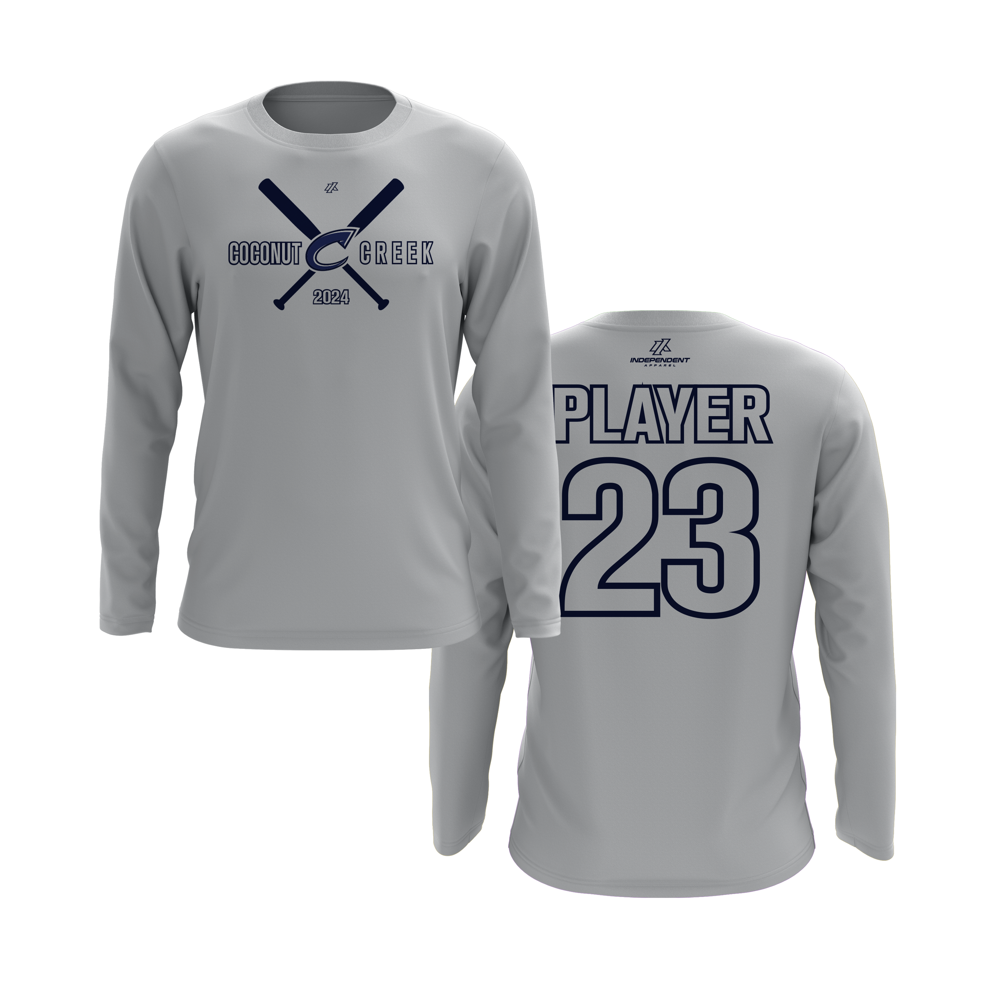 CCLL T-Ball Navy Long Sleeve Shirt
